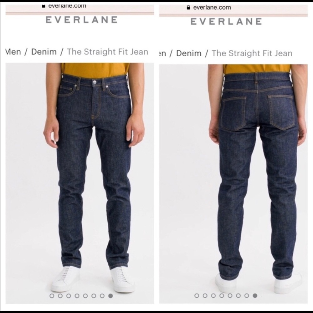 Everlane Blue Jeans 33 x 30